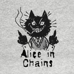 chains and the bad cat T-Shirt